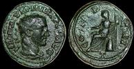 Thrace, Deultum. Philip I. AD 244-249. Æ 24mm, 7.79 g. Demeter -