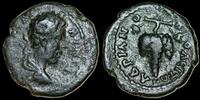Thrace, Hadrianopolis, Commodus. AD 177-192. Æ 18mm, 2.94 g. Grapes -