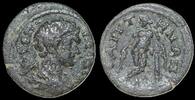 Lydia, Saitta. Geta. AD 198-209. Æ 17mm, 2.45 g. Apollo -