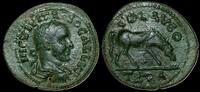 Troas, Alexandria Troas. Trebonianus Gallus. AD 251-253. Æ 25mm, 3.95 g. Horse -