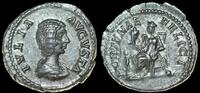 Julia Domna. Augusta, AD 193-217. AR Denarius 20mm, 3.62 g. Rome Fortuna -