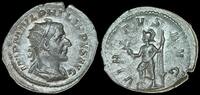 Philip I. AD 244-249. AR Antoninianus 23mm, 4.57 g. Rome Virtus -