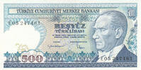 Asia TURKEY P.195 - 500 Lira L.1970 UNC -
