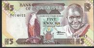 Zambie / Zambia 5 Kwacha Bank of Zambia -