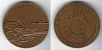 Togo / Bénin Médaille en bronze innauguration du barrage hydroelectrique de Nagbeto -