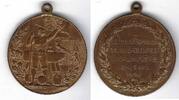 Alsace / Elsass / Colmar Médaille en bronze avec bélière Concour de gymnastique -