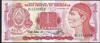 Honduras 1 Lempira Banco Central De Honduras -