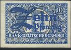 Allemagne / Germany / Deutschland 10 Pfennig Bank Deutscher Länder -