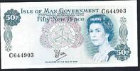 Il e de Man / Isle of Man 50 New Pence Queen Elizabeth II -