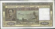 Belgique / Belgien / Belgium 100 Francs Banque Nationale de Belgique -