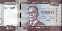 Libéria 20 Dollars The Central Bank of Liberia -