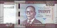Libéria 20 Dollars The Central Bank of Liberia -