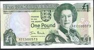 Jersey 1 Pound Queen Elizabeth II -