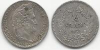 France / Frankreich / Paris 1/4 Franc Louis Philippe Ier -