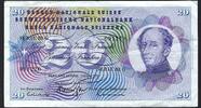Suisse / Switzerland / Schweitz 20 Francs Helvetia série 88G -