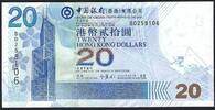 Hong Kong 20 Dollars Bank of China -