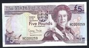 Jersey 5 Pounds Queen Elysabeth II -