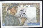 France / Frankreich 10 Francs Mineur P.52 -
