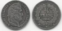 France / Frankreich / Paris 1/4 Franc Louis Philippe Ier -