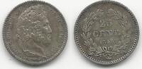 France / Frankreich / Paris 25 Centimes Louis Philippe Ier -