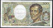France / Frankreich 200 Francs Montesquieu X.020 -