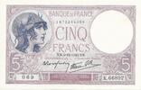 France / Frankreich 5 Francs Violet K.66892 -