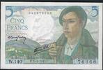 France / Frankreich 5 Francs Berger W.140 -