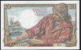 France / Frankreich 20 Francs Pêcheur P.1 -