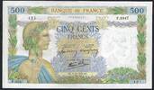 France / Frankreich 500 Francs La Paix F.6947 -
