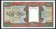 Mauritanie / Mauritania 200 Ouguiya Banque Centrale de Mauritanie U.018 -