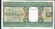 Mauritanie / Mauritania 500 Ouguiya Banque Centrale de Mauritanie L.016 -