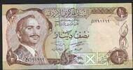 Jordanie / Jordan 1/2 Dinar King Hussein -