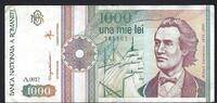 Roumanie / Romania 1000 Lei Banca Nationala A Romaniei A.0012 -