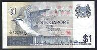 Singapour / Singapore 1 Dollar Singapura -