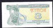 Ukraine 3 Karbovantsi Ukraine -