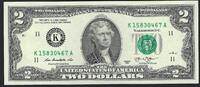 Etats-Unis / U.S.A. / United States 2 Dollars Thomas Jefferson -