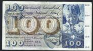 Suisse / Switzerland / Schweitz 100 Francs Helvetia série 30A -