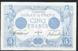 France / Frankreich 5 Francs Bleu F.10102 -