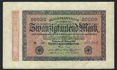 Allemagne / Deutschland / Germany 20000 Mark Reichsbanknote -
