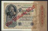 Allemagne / Deutschland / Germany 1 Milliarde Mark Reichsbanknote -