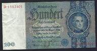 Allemagne / Deutschland / Germany 100 Reichsmark III Reich -