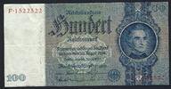 Allemagne / Deutschland / Germany 100 Reichsmark III Reich -