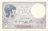 France / Frankreich 5 Francs Violet Q.58100 -