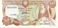 Chypre / Zypern / Cyprus 50 Cents Central Bank of Cyprus -