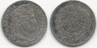 France / Frankreich / Paris 1/4 franc Louis Philippe Ier -