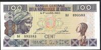 Guinée / Guinea 100 Francs Banque Centrale de la République de Guinée -