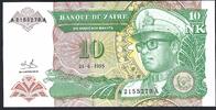 Zaïre / Zaire 10 Makuta Banque du Zaire (HDMZ) -