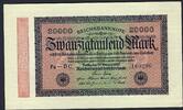 Allemagne / Germany / Deutschland Reichsbanknote 20000 Mark 20/02/1923 P.NEUF