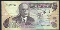 Tunisie / Tunisien / Tunisia 5 Dinars Habib Bourguiba -