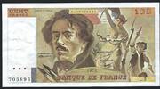 France / Frankreich 100 Francs Delacroix L.5 -